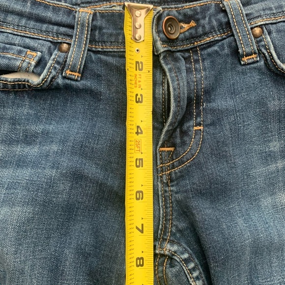 dELiA*s Slight Flare Jeans – Embroidered Pocket – Size 9/10 - Picture 6 of 11